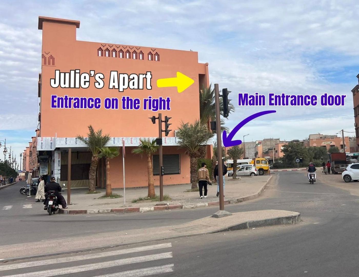 Julie'S Airport Apartment مراكش المظهر الخارجي الصورة